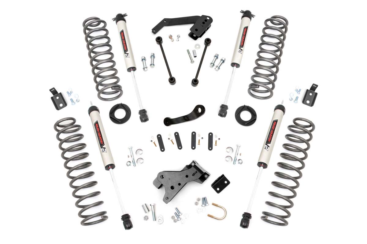 Rough Country 4in Jeep Suspension Lift Kit (07-18 Wrangler JK)